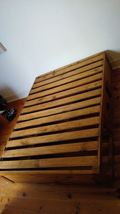 Cama madeira mexicana (já não se faz)
