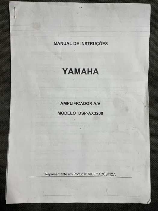 Amplificador A/V
Modelo DSP-AX3200