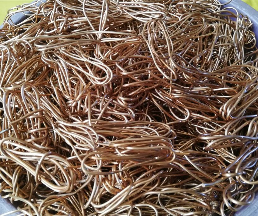 Miedź Milbera drut z kabli czysta miedź 8kg miedzian