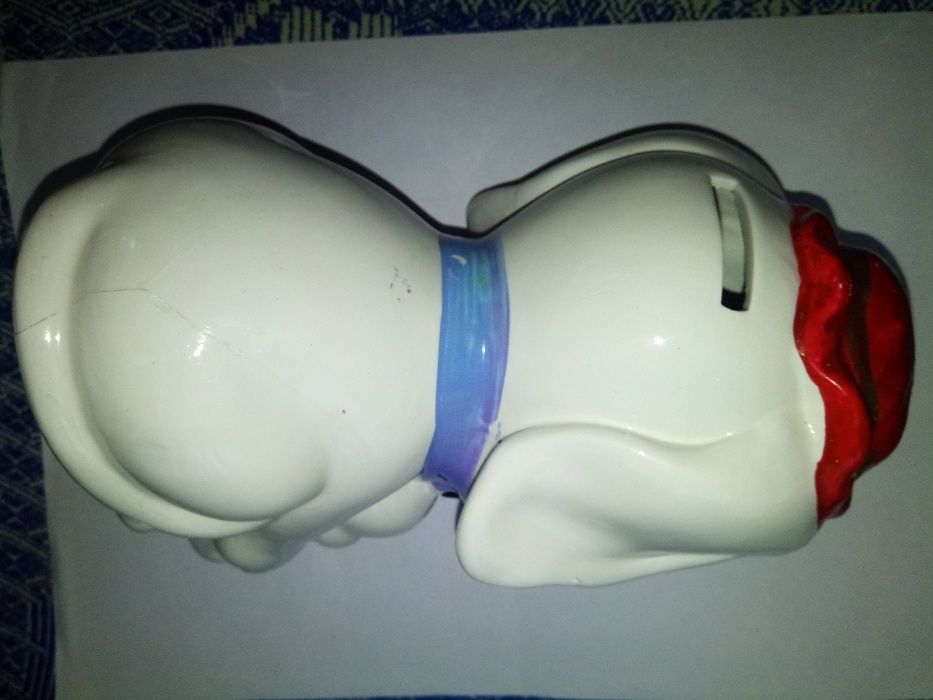 Копилка для денег.фигурка щенок.керамика