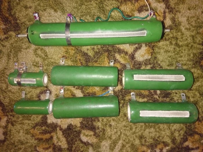 Резисторы мощные(ПЭВР, ОСПЭВ)