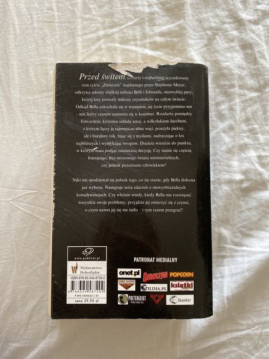 Przed Świtem Stephenie Meyer