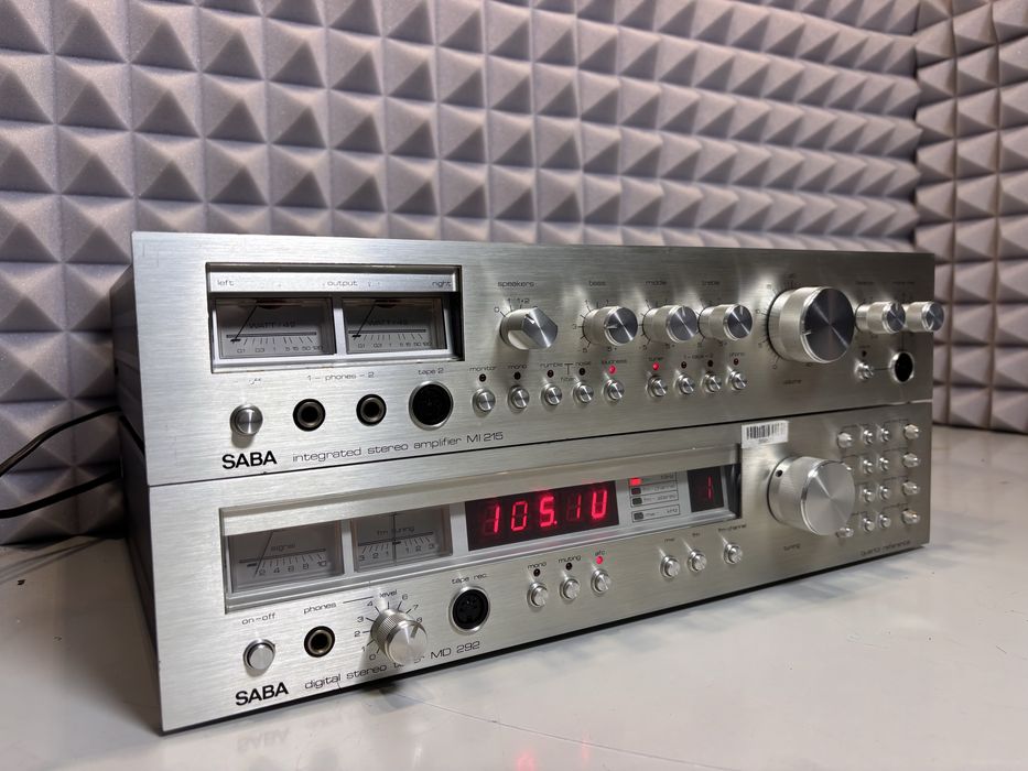 Wzmacniacz Saba MI 215 + Tuner Saba MD 292