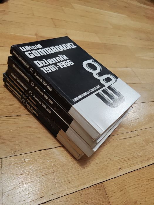 Książki Gombrowicz dziennik bakakaj trans Atlantyk kosmos pornografia