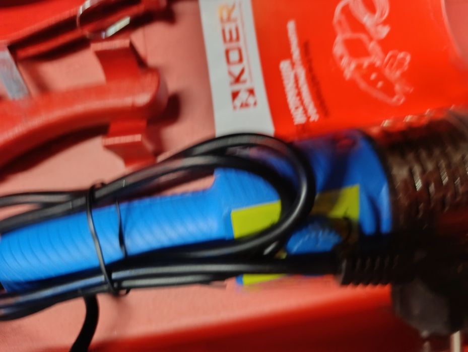 Паяльник для PPR труб KOER | набір 20–40 мм | з ножицями | новий