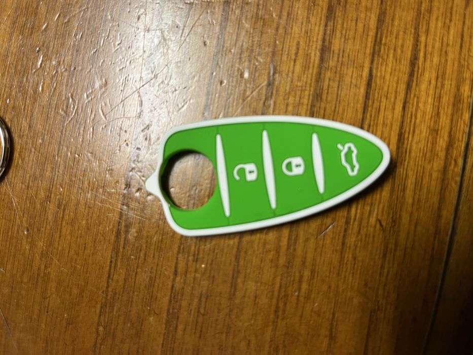 Capinha de silicone para chave