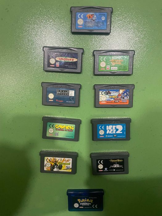 Pokemon Sapphire GameBoy Funcional/Original