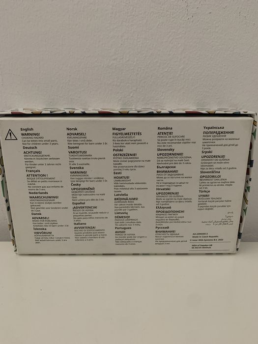 Gra karciana AFTONSPARV z Ikea