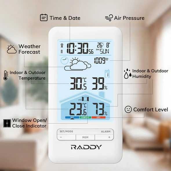 Бездротова метеостанція IRADDY V4