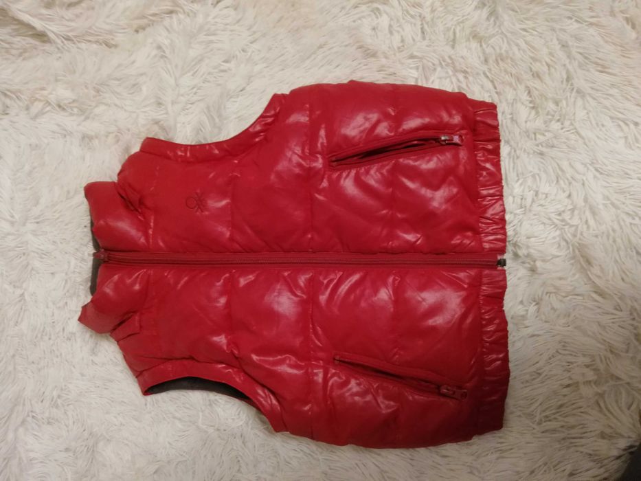 bezrękawnik puchowy Benetton 104 110 na kamizelka puchowa 104