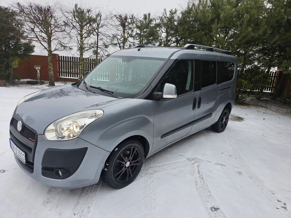 Fiat Doblo Maxi Długi *Klima*Hak*Alu*2.0 JTD