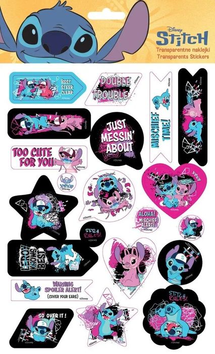 Naklejki Stitch. Nowy Produkt