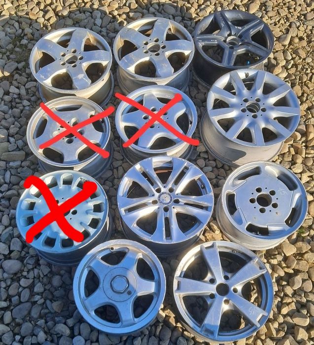 Диск диски по штучно Мерседес 5×112 розборка шрот запчастини