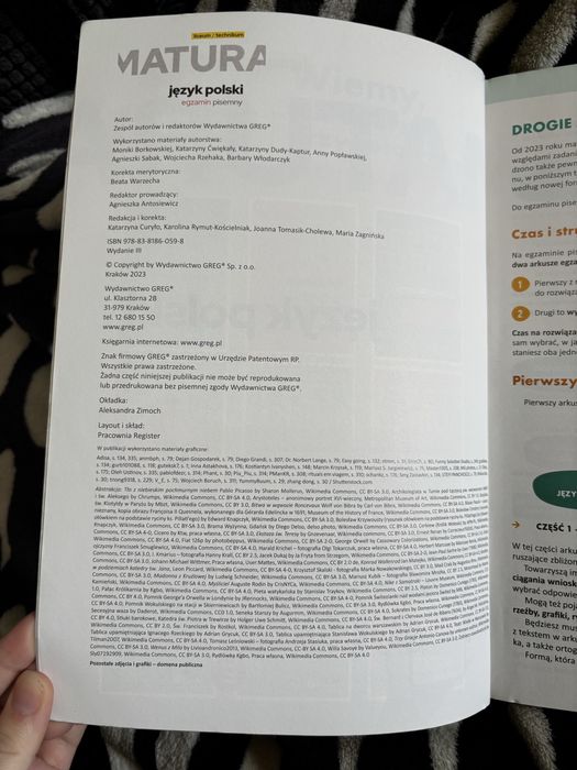 matura jezyk polski egzamin pisemny greg