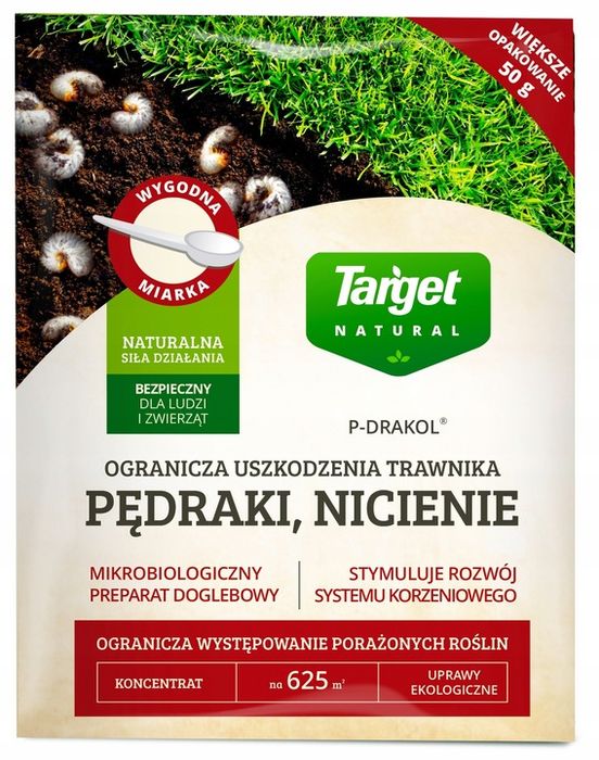 p-drakol zwalcza nicienie pędraki target 40g