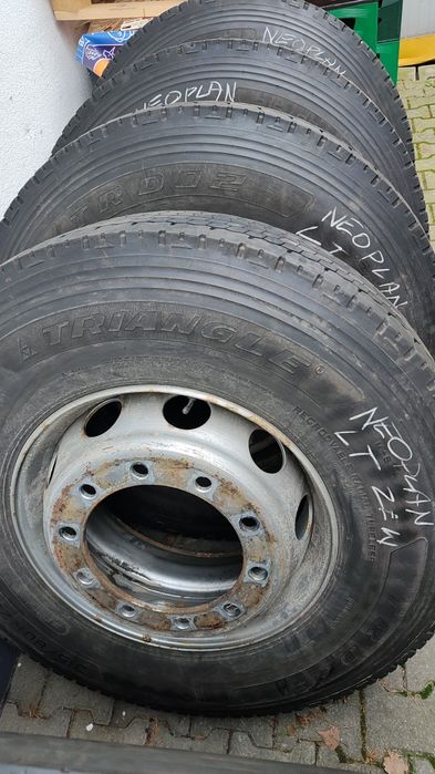 Koła wraz z oponami autobus Neoplan