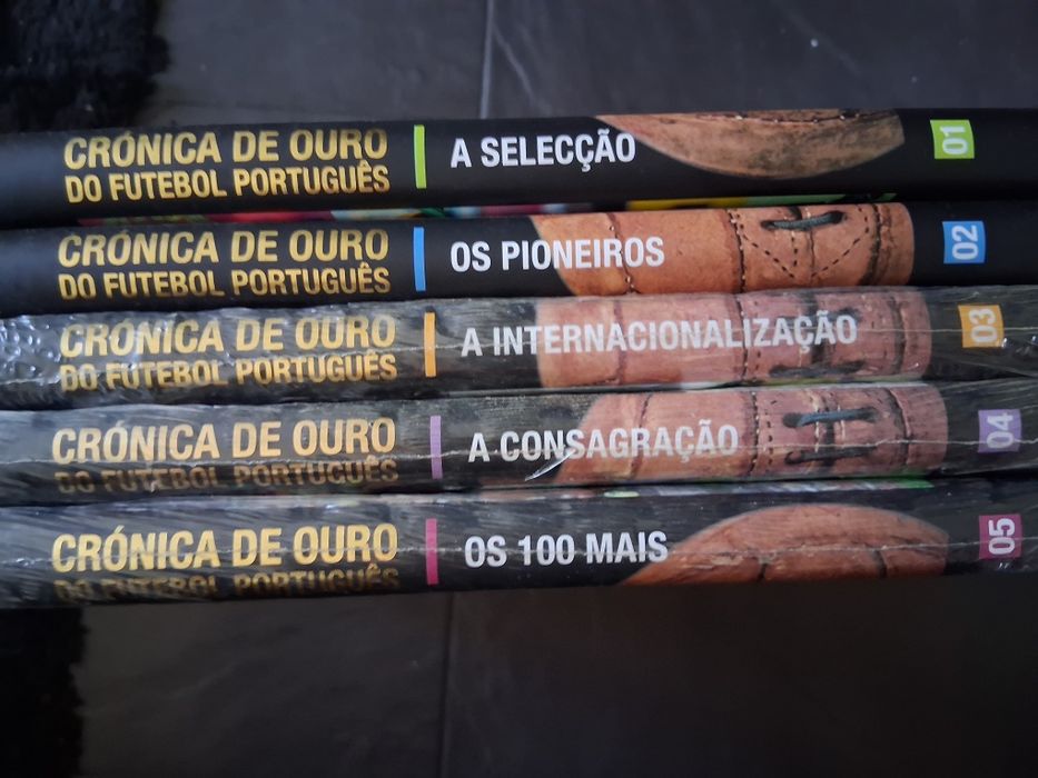 Livros Crónica de Ouro do Futebol Português
