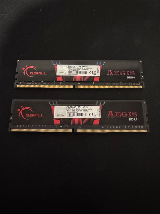 Memória RAM G.SKILL  AEGIS 32GB (16GB*2) 3200MHx