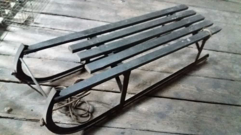 Sanie na kulig Prl