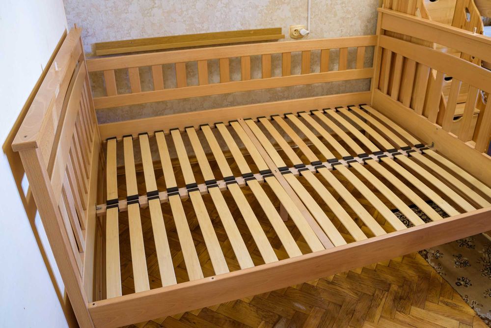 Дерев'яне двоспальне ліжко Дрімка (Русалонька)