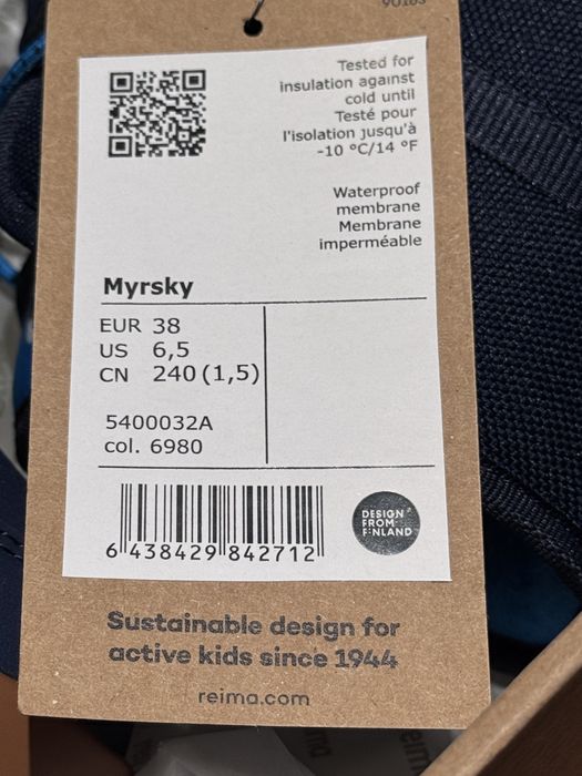 NOWE buty śniegowe REIMA – 38