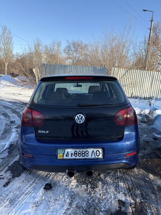 Golf 5, 1.6 FSI, 2005 год