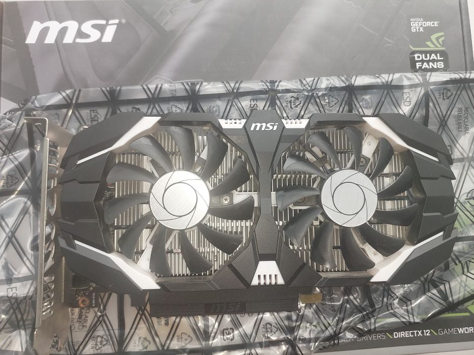 MSI Nvidia GeForce GTX 1050Ti 4GB