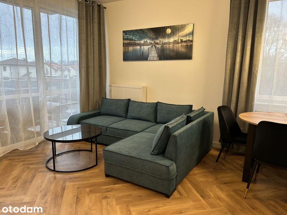 Słoneczne 2 pokoje (43 m²) z OGROMNYM tarasem|Nowe budownictwo,Os.Sady