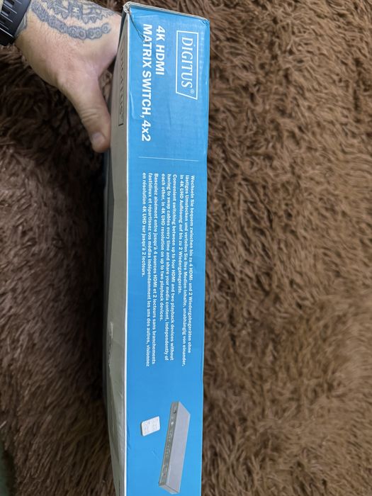 4K HDMI Matrix Switch 4x2 Германия