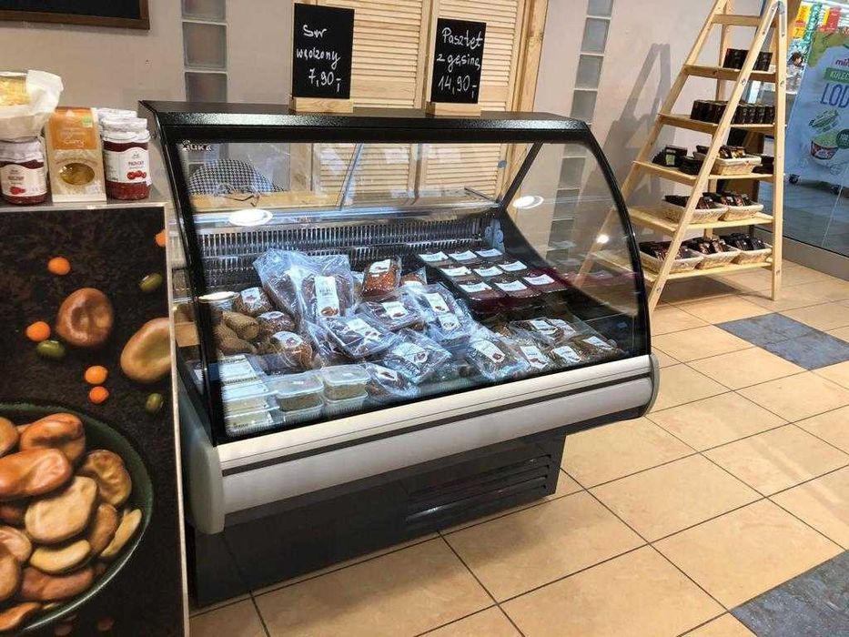 NOWA lada "od ręki" chłodnicza witryna JUKA 130 160, 190 260cm lodówka