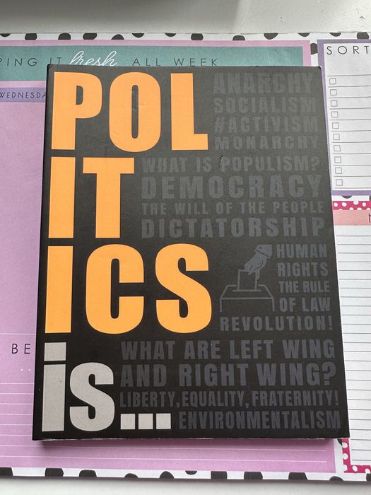 POLITICS is… in English