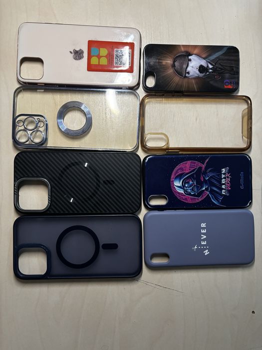 Чехлы на айфоны 5s,10х/xs,11pro max,13pro max есть 2 чехла,14pro max