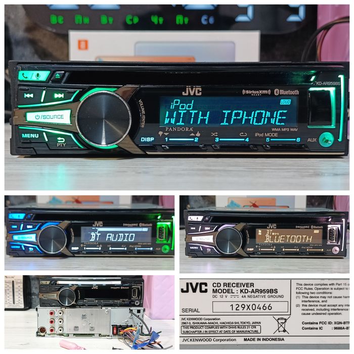 Процесорний JVC kd-bt /Bluetooth