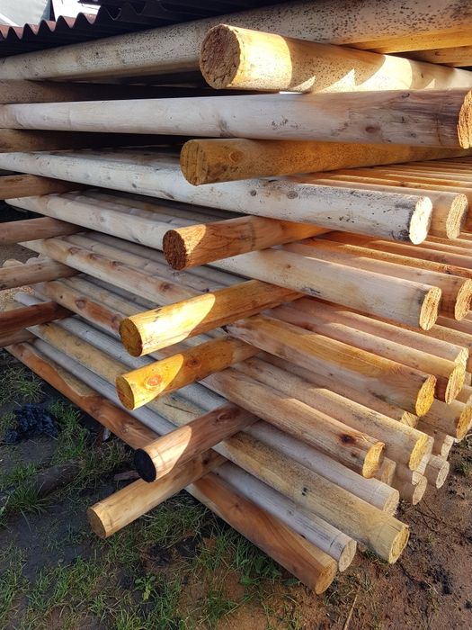 Bale walki toczone palisada kołki sztachety