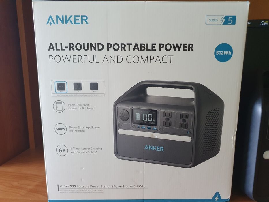Зарядна станція ANKER PowerHouse 535 512Wh 500W