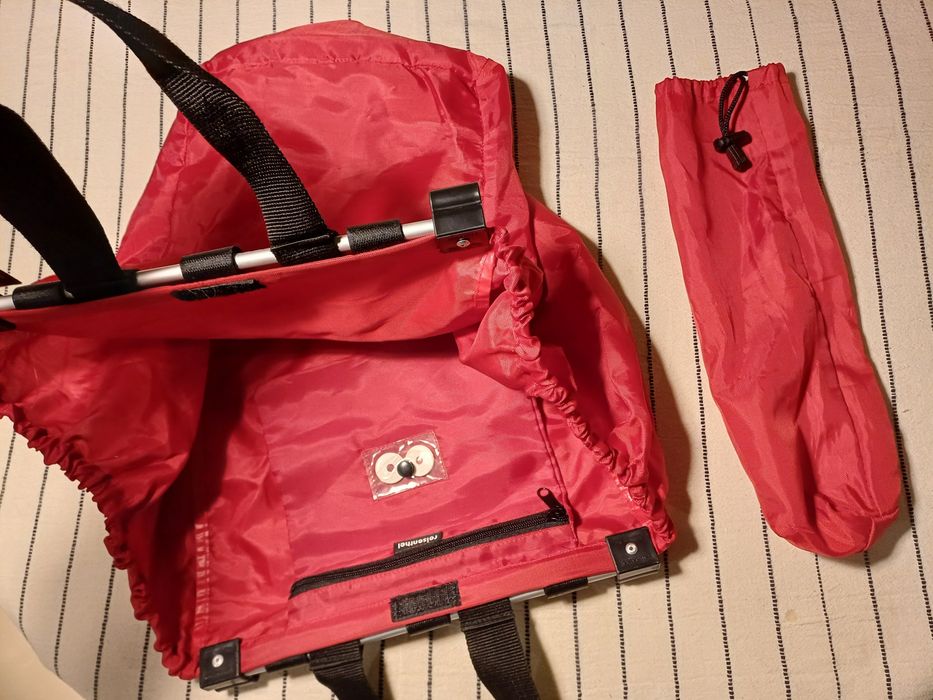 Saco de compras vermelho - NOVO