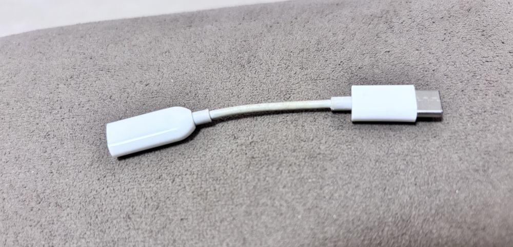 Перехідник аудіоадаптер USB-C на 3.5 mm mini-Jack, 100грн/шт