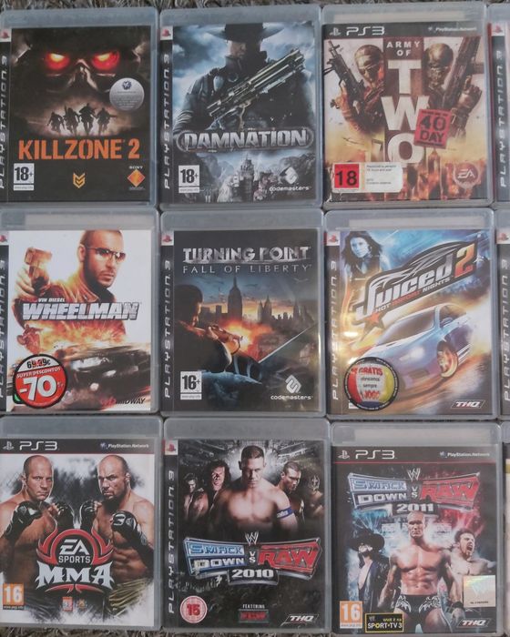 Ps3 vários jogos.