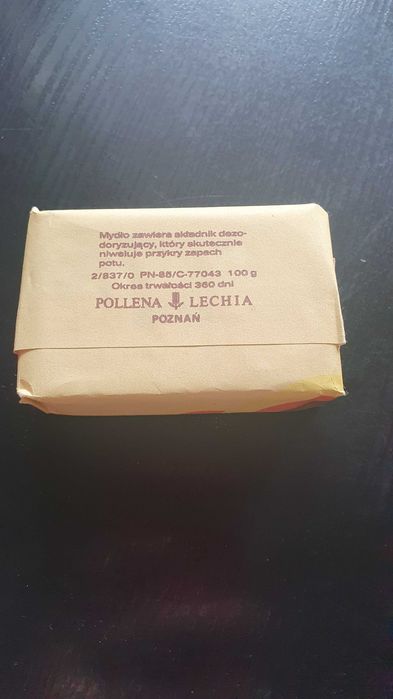 Mydło z PRLu dez Pollena Lechia Poznań
