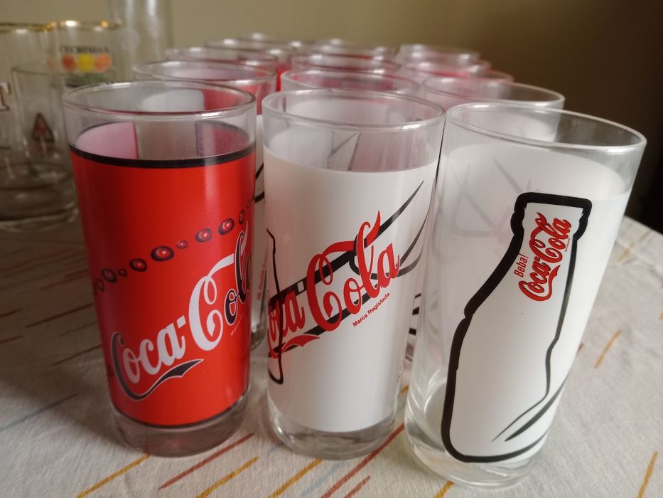 Conjunto de copos Coca-Cola