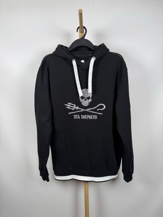 Sea Shepherd bluza z kapturem XL