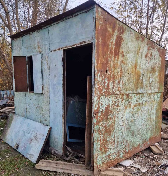 Металева будка, контейнер, вагончик, будка