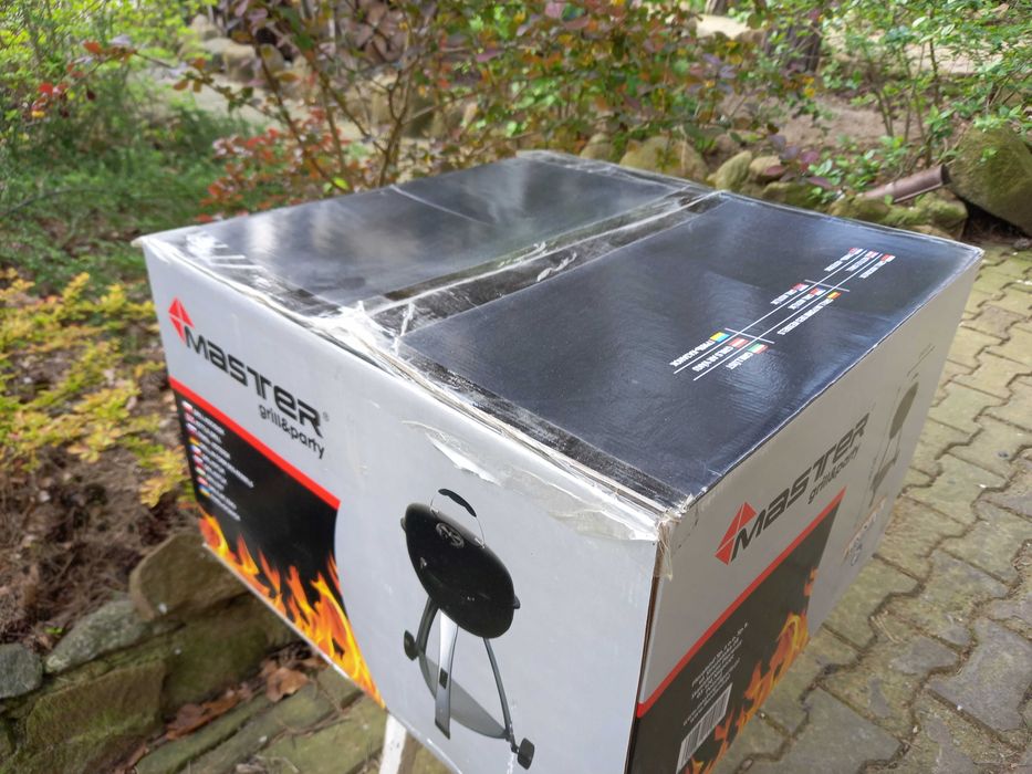 Nowy grill kociołek Mastergrill 93 x 47 cm