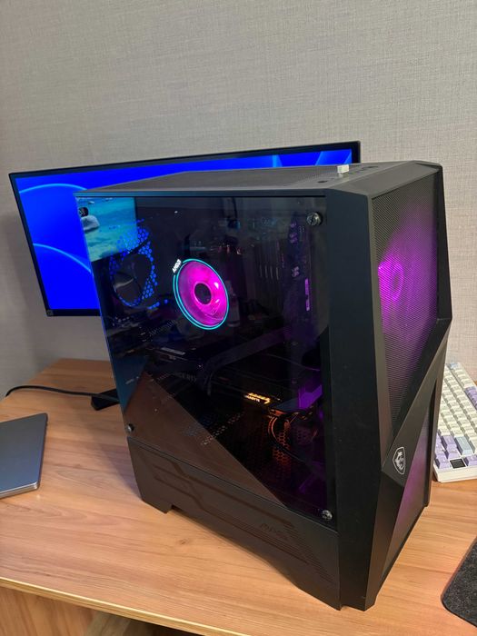 Ігровий ПК AMD Ryzen 7 3700X, 32Gb DDR4, 512Gb SSD m2 + 1Tb HDD + 256gb SSD 2.5, NVIDIA GeForce RTX 5060  (8 ГБ)