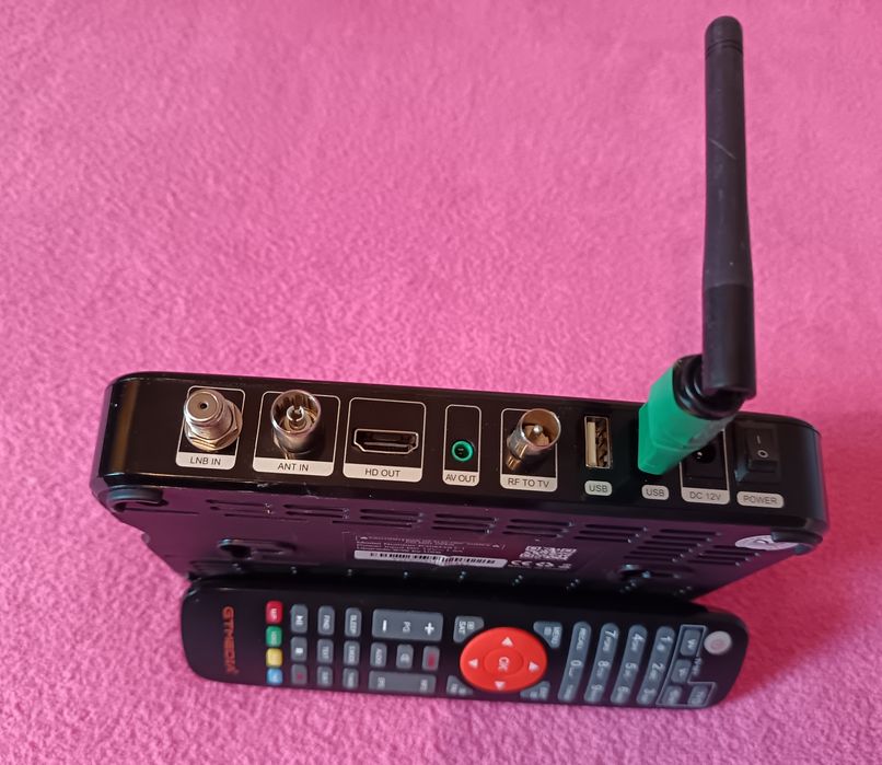 GTmedia V7 PRO Combo, H265, Full HD 1080P,listy tv sat+tv naziemnej