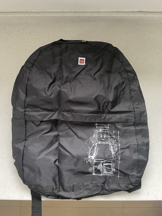 LEGO plecak składany czarny