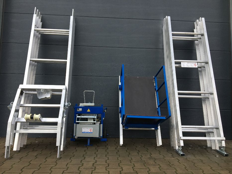 Winda dekarska wyciąg drabina SIMPLEX STI 250 wciągarka geda bocker