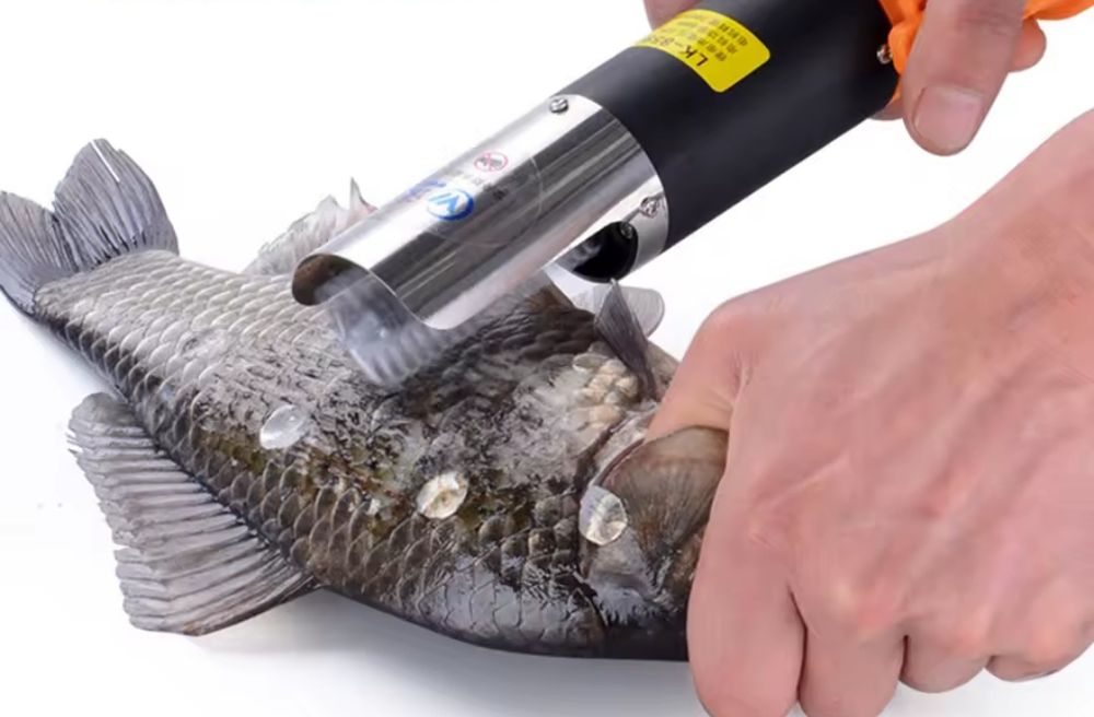 Чистка риби / Електрична рибочистка / Рыбочистка