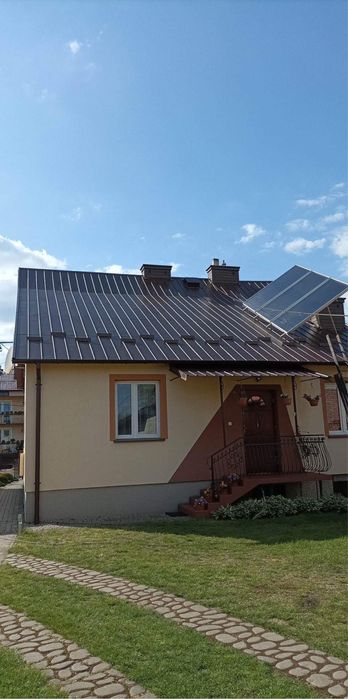 Malowanie dachu dachów mycie dachu kostki elewacji