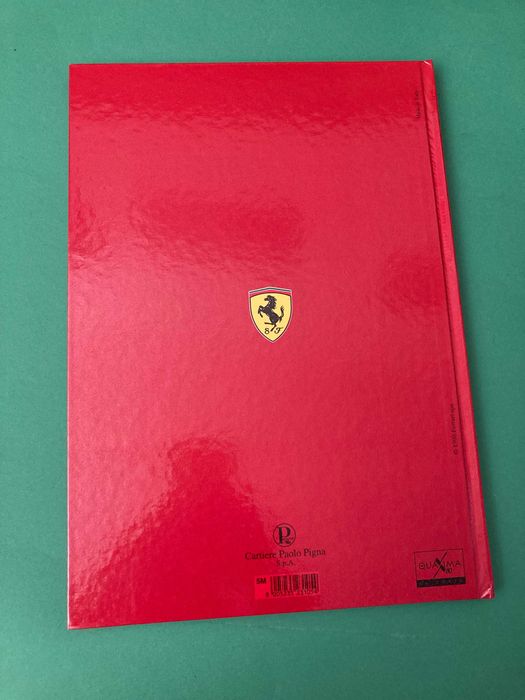 Cadernos Escolares / Diário da Ferrari Formula 1 F1 Anos 90 Italia